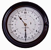 Chelsea Clock Co., Boston, Mass., 8 days, brass spring lever movement deck or engine room timepiece. Dial is marked: "M. Low, New York" on the case back and the movement that looks to be nickel plated. serial #931969