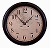 Seth Thomas Clock Co., Thomaston, Conn., 30 day, spring driven brass movement gallery wall timepiece, c1900