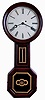 "Baltimore" style banjo clock, possibly George Hatch, Attleboro, MA. Mahogany and mahogany veneer case, turned bezel, and with octagonal lower door, tablets with gilt decoration on a black ground, Roman numeral, white painted zinc dial, steel moon hands, 8 days, weight driven timepiece movement, c1850