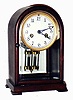 Clocks- 2 (Two) American shelf clocks: (1) Waterbury Clock Co., Waterbury, Conn., "Marson" mahogany and beveled glass 8 days, time and strike crystal regulator, c1917; (2) Seth Thomas Clock Co., Thomaston, Conn., "Chime Clock No. 11", 8 days, time and strike, Westminster chime on four rods mantel clock, c1921.