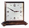 Concord Watch Co., Swiss, double side, 8 days brass partner's clock, #218, c1960