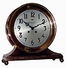 Chelsea Clock Co., Boston, Mass., 8 1/2" special dial "Commodore" or "Base and Ball" cast brass, 8 days mantel clock with house strike, sold by Jaccard Jewelry, Co., Kansas City, MO, 1913