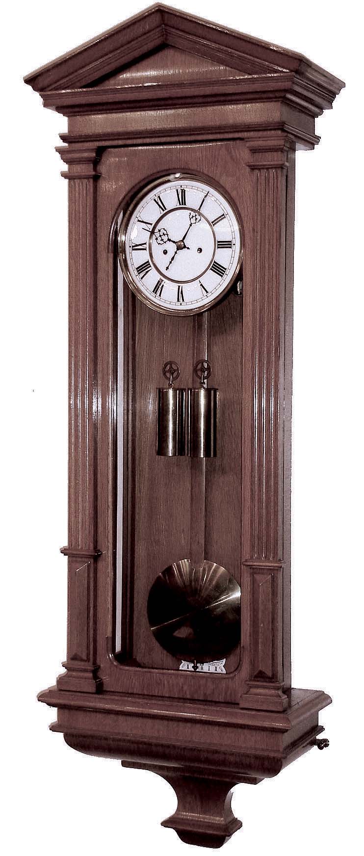Lenzkirch Clock Co., Germany, "Zweigewicht", or two weight Vienna Regulator, model #607, with images shown in George Everett's book on Lenzkirch, page 108, bottom center, and again in "150 Jahre Lenzkircher Uhren", page 111. Our clock in a light golden oak case with superior original finish, Premium gong with coil mount. Serial Nr. 1,498,612, Ignore dark library # in ink, c1906 — Antique Clocks Price Guide