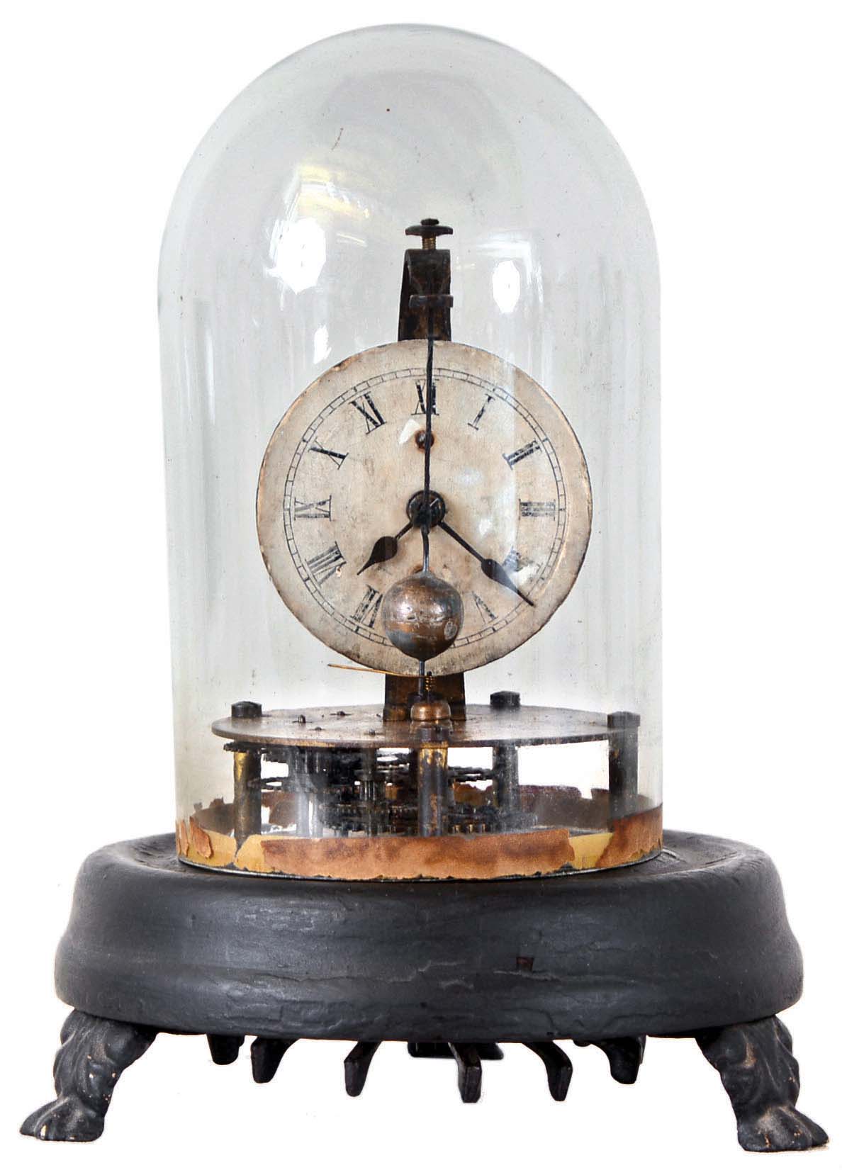 E. N. Welch Mfg. Co., Forestville, Conn., "Briggs Rotary", Model No. 2, 30 hours, spring brass movement novelty timepiece. — Antique Clocks Price Guide