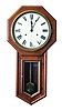 Clocks- 2 (Two): (1) Sessions Clock Co., Forestville, Conn., "Star Pointer" 8 days, spring brass movement wall timepiece. c1908. (2) Seth Thomas Clock Co., Thomaston, Conn., "World", 15 day, double wind spring brass movement wall timepiece. c1909