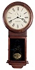 Seth Thomas Clock Co., Thomaston, Conn., "Regulator No. 1" wall clock with a weight driven 8 day timepiece movement in a rosewood veneered case.