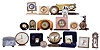 Clocks- 19 (Nineteen) mostly vintage mechanical, includes Chelsea "Corona" for Tiffany. Other names include Westclox, Abercrombie & Fitch, Parker & Whipple, Kienzle for duPont, Linden, and W. Widdop quartz in folding box with gift note to Eli Wallach from actor Brian Murray