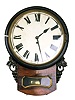 Clocks- 7 (Seven) antique: English walnut single-fusee 8 day wall; French Morbier bakery 8 day time and strike wall, glass dial; German "Exact" 8 day time and strike box wall regulator; Connecticut Vienna-regulator style 8 day time and strike wall; Gilbert 30 hour time and strike weight-driven OG shelf; Connecticut 8 day time and strike weight-driven column and splat shelf clock; German oak Westminster chime 8 day grandmother clock; late 19th and early 20th centuries
