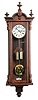 Clocks- 2 (Two) Vienna Regulators German 8 day 2 weight unsigned walnut wall clocks.