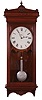 Seth Thomas Clock Co., Thomaston, Conn., "Regulator No. 30", 8 days, weight brass movement wall timepiece.
