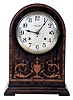 Seth Thomas Clock Co., Thomaston, Conn., 8 days, time and strike spring brass movement 8 bell Sonora chime mantel clock. We didn't find this model in the catalog.