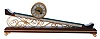 Thwaites and Reed Limited. London, England Rolling Ball incline plane clock with an 8 day timepiece movement, dated 1974, and noted as no. 51 in a limited edition of 500.