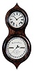 Seth Thomas Clock Co., Plymouth Hollow, Conn., "Office Calendar No. 3" (often called "peanut") with an 8 day, time only, double spring driven brass movement with perpetual calendar mechanism (Mix Brothers patent) in a rosewood veneered case.