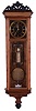 Leland Hurst, Centennial, CO, Reproduction "Dachluhr" style Vienna regulator timepiece.