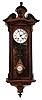 Clocks- 5 (Five) wall, 8 day: (1) Lenzkirch walnut time and strike spring wound R/A; (2) Seth Thomas Clock Co., "Office No. 5" oak time only gallery clock, c1904; (3) French pressed brass time only hanging clock, cartouche numbers, tic-tac pendulum; (4) German Vienna Regulator 3 weight quarter striking wall clock (in pieces) , c1890; (5) Remember, Germany two weight miniature Vienna regulator in a walnut case