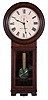 Seth Thomas Clock Co., Thomaston, Conn., "Regulator No. 2" with 8 day weight driven timepiece movement in a mahogany case.