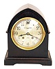 Chelsea Clock Co., Boston, Mass., for Smith, Patterson & Co., Boston, Mass., mahogany 8 day time and ship's bell mantel clock, #139710,