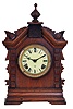 Ansonia Clock Co., New York, NY, "Toronto" model cabinet clock with 8 day time & strike movement.