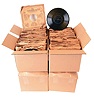 Lot of 250 Edison thick disc records, 80 rpm, black and white labels. These can be played on an Edison diamond disc phonograph or on a Brunswick phonograph with an "Ultona" reproducer. These are from an old collection and have not been picked through.