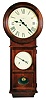 Clocks- 5 (Five) 8 day wall clocks: Russian submarine time only marine clock; Howard Miller and Seth Thomas large oak gallery clocks with two quartz movements each; Seth Thomas oak Regulator No.2, reissue No. 351 of 4,000; Howard Miller 620- 248 time and strike with separate calendar dial and 141- 033 spring wound movement c1990