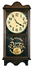 Clocks- 9 (Nine) wall hanging: (1) Standard Electric slave clock with quartz movement; (2) Sessions drop octagon time only; (3) Regulator case with spring driven movement; (4) Dial clock with Connecticut movement; (5) French baker's clock; (6) Ingraham time only store regulator with calendar; (7) New Haven time and strike store regulator; (8) New Haven time only store regulator; (9) Unsigned store regulator with new Pepsi stencil on glass