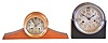 Clocks- 2 (Two): (1) Seth Thomas Clock Co., Thomaston, Conn., "Merrimac", 30 hour, spring brass lever movement Ship's Bell strike wall clock, c1935 (2) Chelsea Clock Co., Boston, Mass., 8 day, spring brass lever movement Ship's Bell strike clock, c1907, Serial No. 24840