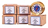 Clocks- 5 (Five) Chelsea Clock Company Model 40067 "Newport 4 1/2" Tidetime Brass" quartz movement hanging clocks, new / old stock
