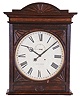 Seth Thomas Clock Co., Thomaston, Conn., "Lobby 18 Inch", 15 days, spring brass movement wall timepiece.