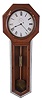 Seth Thomas Clock Co., Thomaston, Conn., "Regulator No.18", 8 day, weight brass movement wall timepiece.