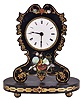 Coe & Co., New York, 30 hour, spring brass shelf timepiece with Samuel N. Botsford's patent lever escapement movement. This timepiece was made by Jerome Manufacturing Co., New Haven, Conn.