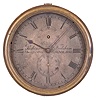 Parkinson and Frodsham, London, a two day marine chronometer movement and dial, with bowl, serial #1135, for parts