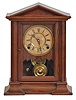 E. Ingraham & Co., Bristol, Conn., "Episode", 8 day, time and strike spring brass movement mantel clock.