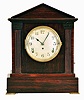 Seth Thomas Clock Co., Thomaston, Conn., "Chime Clock No. 5", 8 day, time and strike spring brass movement 4- bell Sonora Chime mantel clock.