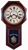 Ansonia Clock Co., New York, NY, "Regulator A", 8 day, time and strike brass movement wall clock.