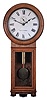 Seth Thomas Clock Co., Thomaston, Conn., "Regulator No. 2" wall clock with a weight driven, 8 day timepiece movement in an oak case, railway ID