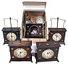 Clocks- 5 (Five) The Horolovar Co., "Ignatz" novelty or "Crazy" clock