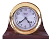 Chelsea Clock Co., Boston, Mass., "Shipstrike", 8 day, time and strike spring driven, lever movement "Ship's Bell" clock.