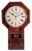 English, 8 day, spring driven, fusee movement drop octagon wall timepiece, in a mahogany case with bevelled edges, the painted dial signed J. Greatbatch, Birmingham.