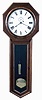 Seth Thomas Clock Co., Thomaston, Conn., "Regulator No. 18", 8 day, weight driven, brass movement wall timepiece. This clock came from a home in Scotland.