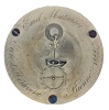 Emil Mutschler, Bienne, Switzerland, club tooth lever escapement model, damascened nickel plates, blued steel screws, polished steel lever and rollers, and with balance planted between the plates, signed "Emil Mutschler Ecole d' Horlogerie Bienne 1888"