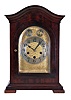 Junghans, Germany, 8 day spring driven movement, three train Westminster chime bracket clock with a B10 movement in a mahogany case. The clock chimes the quarters on 4 rods, while the hour is struck on a separate deeper toned rod.