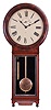 Seth Thomas Clock Co., Thomaston, Conn., "Regulator No. 1" hanging clock with a weight driven 8 day time only movement (round S. B. Terry style with maintaining power) in a walnut case.