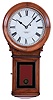 E. Howard & Co., Boston, Mass., "Regulator No. 70", 8 day, weight driven, brass movement regulator wall timepiece.