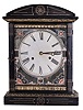 New Haven Clock Co., New Haven, Conn., "Warwick", 8 day, time and strike spring driven movement shelf clock.