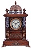 Ansonia Clock Co., New York, NY, "Cabinet Antique No. 1", 8 day, time and strike spring driven movement mantel clock