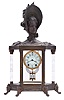 Seth Thomas Clock Co., Thomaston, Conn., "Empire No. 31", crystal regulator with 8 day, time and strike spring driven movement
