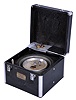 Thomas Mercer Ltd., St. Albans, England, for M. Low, Inc., New York, break circuit chronometer with mechanism for sending a signal at regular intervals, 13 jewel, two day fusee movement with Z balance, and spring detent escapement, an auxiliary wheel mounted to the the fourth wheel arbor closing a pair of contacts five times per minute at ten second intervals, and contained in an aluminum canister silvered 24 hour dial, blued steel hands, all contained in a black Bakelite box with aluminum corners, serial # 23506, mid 20th century