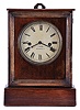 Chauncey Jerome, New Haven, Conn., "Union" model, 8 day, time and strike, spring fusee cottage clock.