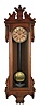 Ansonia Clock Co., New York, NY, "Prompt", 8 day, spring driven movement wall timepiece.