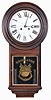 Welch, Spring & Co., Forestville, Conn., "Regulator No. 3", 8 day, weight brass wall timepiece.